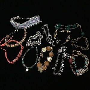 12 bracelet lot
